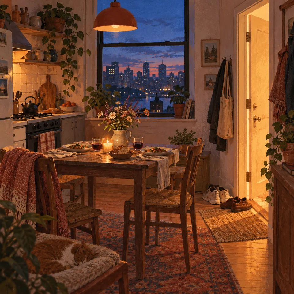 Original cover artwork for All the Way Home